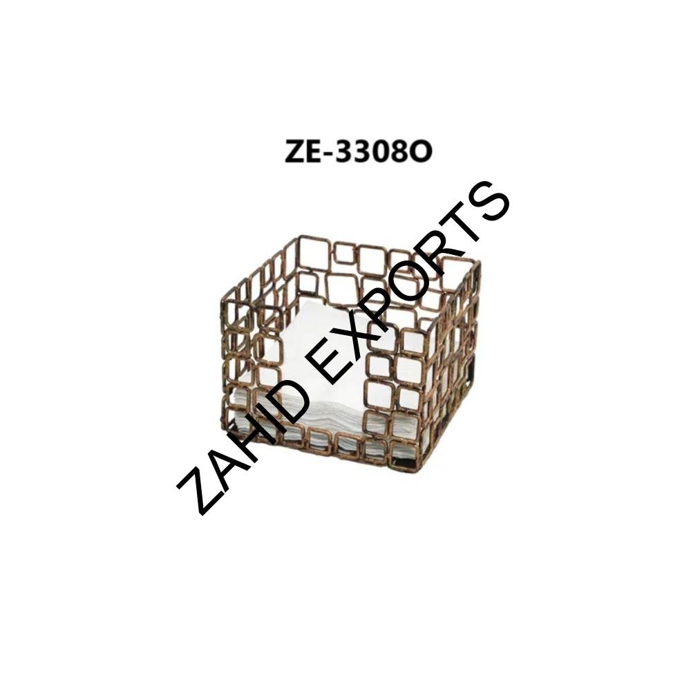 ZE-NAPKINHOLDERMETAL-ZE-3308O
