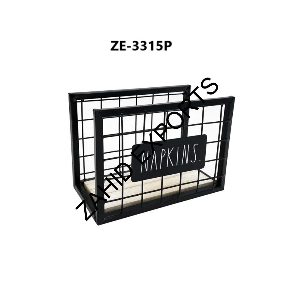 ZE-NAPKINHOLDERMETAL-ZE-3315P